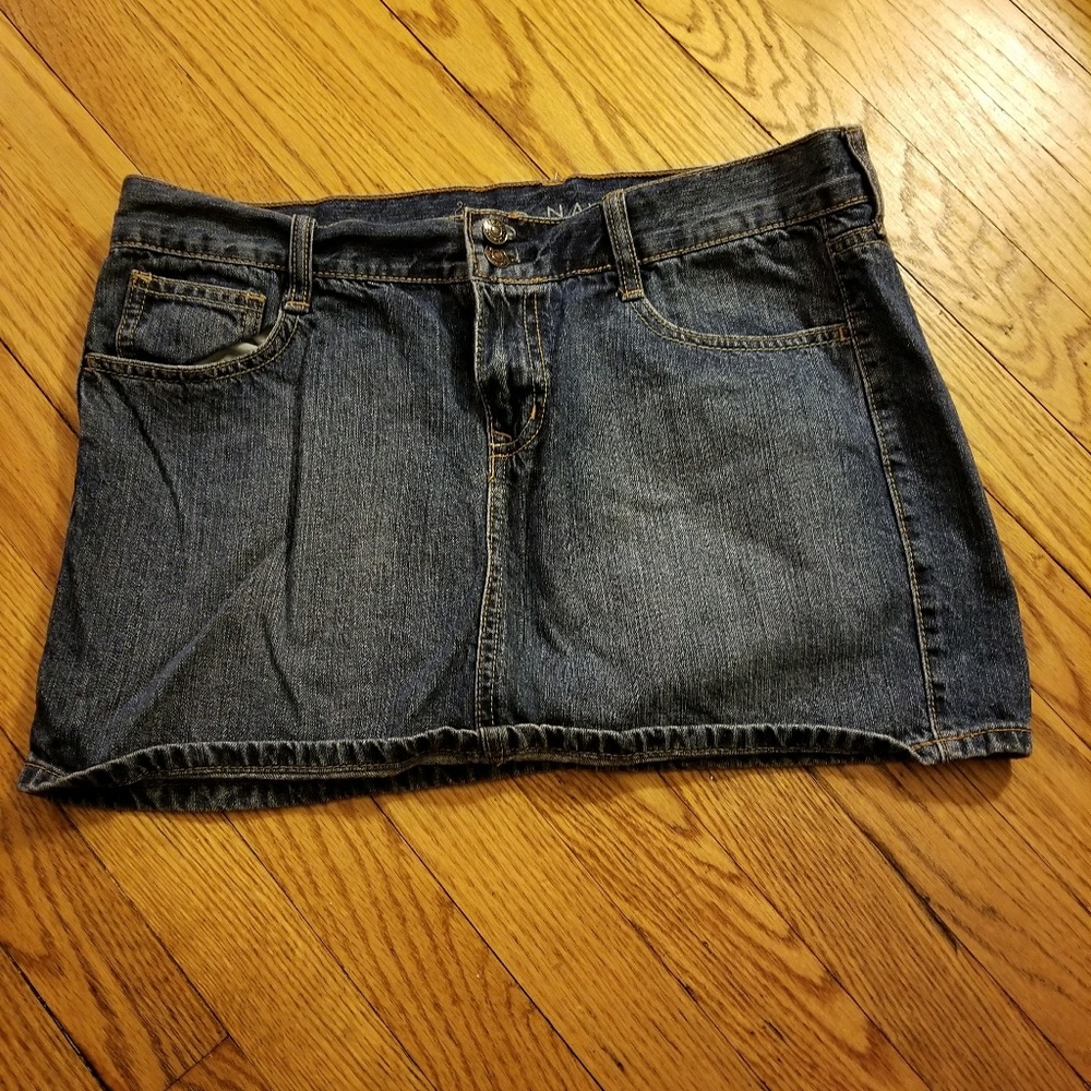 Old navy jean skirt